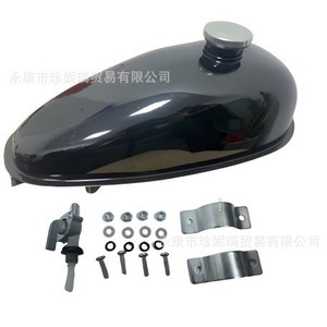 Tanque de Combustible para Motocicleta Zhen Nirui, Tanque de Gasolina de Hierro de 4L para Motor de 80cc, Pieza de Repuesto con Tapa - Product Image 3