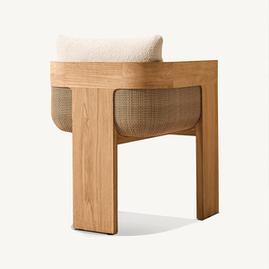 Ensemble patio cour de luxe nordique chaises de <span class=keywords><strong>jardin</strong></span> en teck mobilier d'extérieur en teck Villa Resort <span class=keywords><strong>Table</strong></span> <span class=keywords><strong>et</strong></span> <span class=keywords><strong>chaise</strong></span> de <span class=keywords><strong>jardin</strong></span> en rotin PE - Product Image 6