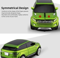 Cadeaux créatifs, modèle de voiture de sport Land Rover, mini modèle de voiture, souris sans fil, souris de voiture