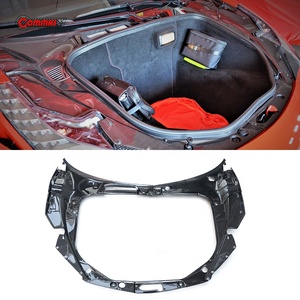 Precio de fábrica, estilo OEM, piezas de interior de coche de fibra de carbono seca, compartimento de equipaje para Ferrari 458 - Product Image 2