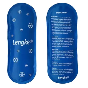 Taşınabilir seyahat çantası Medicla soğutucu buz paketi soğuk jel hap koruyucu insülin soğutma çantası