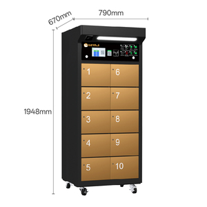 Estación <span class=keywords><strong>de</strong></span> Intercambio <span class=keywords><strong>de</strong></span> Baterías para Baterías <span class=keywords><strong>de</strong></span> Litio, Gabinete <span class=keywords><strong>de</strong></span> Intercambio <span class=keywords><strong>de</strong></span> 10 Compartimentos, Suplemento <span class=keywords><strong>de</strong></span> Energía <span class=keywords><strong>de</strong></span> Cobertura Total para Vehículos Eléctricos - Product Image 3