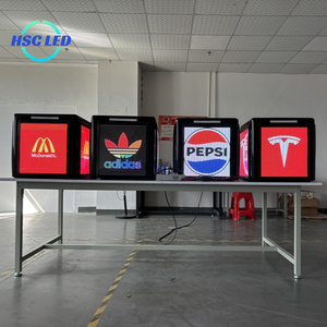 Xe máy thực phẩm giao hàng Hộp lấy đi hộp với LED hiển thị cho quảng cáo - Product Image 4