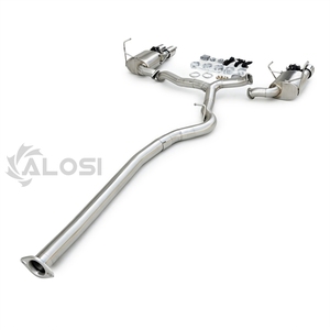 Sistema de Escape Cat-back para <span class=keywords><strong>Subaru</strong></span> <span class=keywords><strong>Impreza</strong></span> <span class=keywords><strong>WRX</strong></span> <span class=keywords><strong>Sedan</strong></span> (GV/GE) 2.5T 2007-2014 - Product Image 1