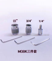 Lot de 3 embouts de meulage en diamant de cuivre Zhexin de haute qualité pour meuleuse d'angle, accessoires pour meuleuse d'angle, diamètre 3/4 pouce, avec cordon, couleur argent