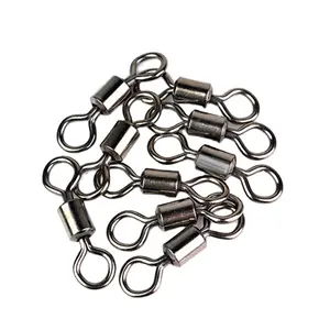 Stainless Brass customized packing the fishing us swivels rolling swivel