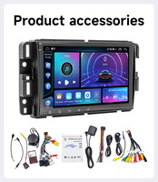 Radio para Auto BQCC de 8 Pulgadas con Android 13-16 para Chevrolet GMC 2007-2013, CarPlay Inalámbrico, Android Auto, Navegación GPS, Reproductor Multimedia AHD