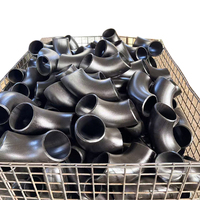 Connecteur de tube coudé à 90 degrés, raccords à trois voies pour pipelines industriels (matériau personnalisé avec revêtement antirouille) Norme ANSI