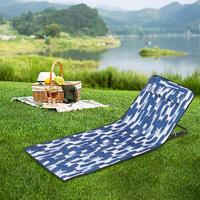 Chaises de plage légères et portables, coussins pliables, siège en métal, lit de plage pour le camping, la pêche, le jardin, les voyages, la piscine, utilisation en extérieur