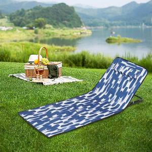 Chaises de plage légères et portables, coussins pliables, siège en métal, <span class=keywords><strong>lit</strong></span> de plage pour le camping, la pêche, le jardin, les voyages, la piscine, utilisation en extérieur - Product Image 4