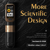 Máquina de Tatuaje Inalámbrica Profesional Ambition Vibe con Motor sin Escobillas de 2.5/3.5/4.0/4.5mm de Recorrido y Accionamiento Directo