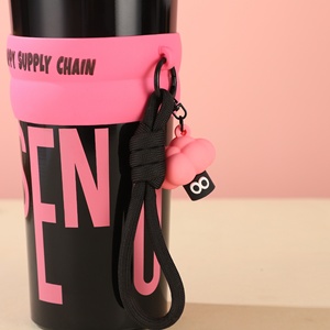 Gobelet Sportif Grande Capacité Pratique et Tendance pour Filles avec Corde et Paille – Idéal pour <span class=keywords><strong>Café</strong></span> et Cadeau Sportif – Vente en Gros Usine - Product Image 4