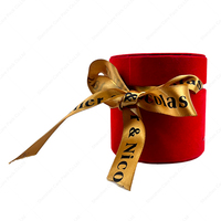 Carton Papier Tube Cylindre De Poche Haut De Gamme Cylindrique Conteneur Carton Coffrets Cadeaux Avec Ruban