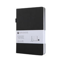 Carnet de notes personnalisé avec logo gratuit, carnet à pois A5 promotionnel, carnet en cuir à couverture rigide avec logo en relief