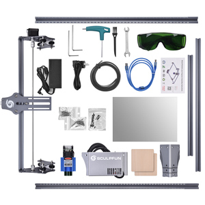 Máquina de Grabado Láser <span class=keywords><strong>SCULPFUN</strong></span> <span class=keywords><strong>S6PRO</strong></span> 60W de Alta Precisión con Fuente Extendida, Mini Grabador Láser DIY - Product Image 6