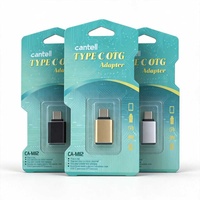 Adaptateur OTG USB 3.0 Type C en alliage d'aluminium Cantell pour ordinateur portable, téléphone portable, chargeur, transfert de données pour S9/Note9/Note8