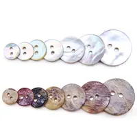 Natural Round Shell Buttons for Shirt, High Quality