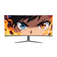 Moniteur de jeu incurvé OEM ODM de bureau, écran IPS de 38 pouces, 4k, 21:9, support réglable, éclairage RVB