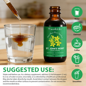 Acentiallabs Doğal Vegan St. John's <span class=keywords><strong>Wort</strong></span> Sıvı Damlaları Ruh Hali Destekleyici Rahatlatıcı St. John's <span class=keywords><strong>Wort</strong></span> Besin Takviyesi Erkekler ve Kadınlar için - Product Image 6