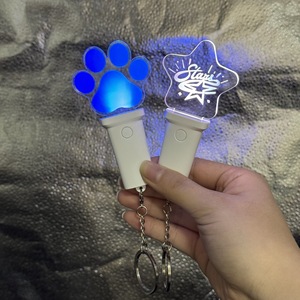 Mini Acrylic Cheer <b>Light</b> <b>Stick</b> Custom Logo Glow Props For Kids And Anime Fans - Product Image 3