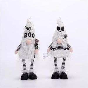 Adorable Pareja de Gnomos de Peluche Brillantes para Halloween con LED de Cambio de Color para Decoración Festiva - Product Image 5