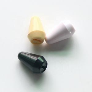 Punta de interruptor de guitarra grande vintage de plástico para selector de pastillas de 3/5 vías en colores blanco, negro e marfil para guitarra eléctrica - Product Image 4