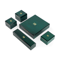 Boîtes à bijoux personnalisées avec emballage avec logo boîte d'emballage de stockage de bijoux mignon coloré boîte en bois