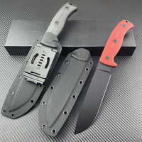 Nouveau couteau à lame fixe extérieur de qualité bricolage OEM 8CR14 acier G10 poignée Jungle chasse survie lame fixe