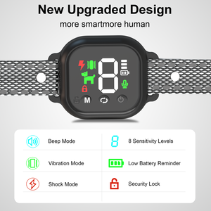 <span class=keywords><strong>Collar</strong></span> Antiladridos para Perros con Pantalla LED a Color de Alta Sensibilidad, Resistente al Agua, <span class=keywords><strong>Collar</strong></span> de Entrenamiento Antiladridos Seguro - Product Image 3