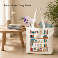 Sac cadeau personnalisé en toile de coton avec poignée, pochette d'emballage réutilisable et écologique pour la publicité en gros