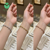 Collier tennis en diamant créé en laboratoire certifié IGI Betterstar, bracelet tennis en diamant cultivé en laboratoire en or 18K/14K, chaîne personnalisée