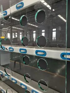 2030 אנכי CNC זכוכית קידוח מכונת הטחינה לאמבטיה דלת