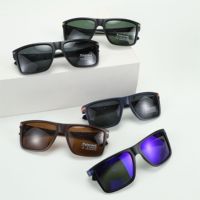 TAGION Nouveauté en stock – Lunettes de soleil polarisées carrées pour le sport et le cyclisme, pour hommes et femmes, lunettes de protection d'extérieur, vente en gros