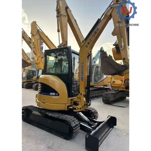 Mini-excavatrice sur chenilles d'occasion Cat 303CR de 3 tonnes, très demandée, pour la construction résidentielle, avec moteur d'origine - Bon état, en promotion - Product Image 2