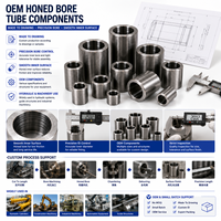 Barre ronde percée en profondeur, acier rond sur mesure, perçage et ébavurage, fournisseur direct d'usine OEM