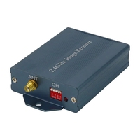 GGDX 2.4G 10W Émetteur-récepteur AV sans fil RF pour audio et vidéo, portée efficace de 200 à 3000 mètres