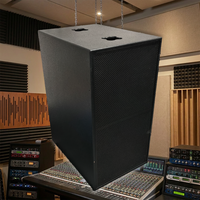 Subwoofer mono LS3 LS Series LS118B/LS218B 18 pouces 4/8 ohms 700W/1400W, enceinte en bois, à poser au sol