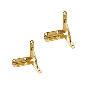 <span class=keywords><strong>Bisagras</strong></span> de latón y cobre macizo personalizadas, caja de madera para almacenamiento, joyero, bisagra de barril oculta, Instalación fácil de tipo Taladro - Product Image 1