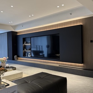 <span class=keywords><strong>Mueble</strong></span> de <span class=keywords><strong>TV</strong></span> Modular de Diseño Moderno Personalizado Inteligente, <span class=keywords><strong>Mueble</strong></span> de Salón, Conjuntos de Muebles de <span class=keywords><strong>TV</strong></span> de Acero Inoxidable - Product Image 1