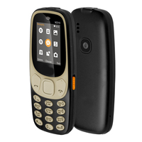N3310 Teléfono GSM de 1.77'' con Doble SIM y Doble Modo de Espera, Teléfono para Personas Mayores con Batería de 1200mAh y Botones Grandes para Niños