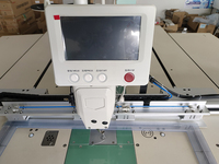 Máquina de Coser CNC Programable de Cama Plana, de Una Sola Aguja, con Engranaje y Motor, Área de Cosido Grande para Uso Industrial