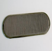 Jaring Filter Datar Industri - Plastik Ekstrusi dengan Pembungkus Tepi untuk Mesin