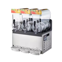 Machine à neige pilée semi-automatique en acier inoxydable KR, capacité 45L, contrôle numérique, système de refroidissement par air économe en énergie, usage domestique