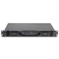 Amplificateur de puissance numérique 1U 2 canaux haute puissance 8 Ohm 2x666W Classe D, montable en rack, bridable pour sonorisation en direct, barres de son, mariages et conférences