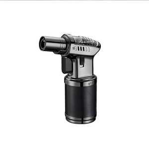 Soplete de mano 1300C con boquilla cerámica de alta temperatura y llama ajustable para asar, hornear, fundir metal, cocinar carne y depilación - Product Image 2