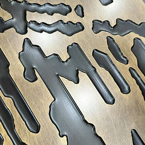 Panel de Acero Inoxidable 304 con Diseño Artístico Antiguo, Textura Parcialmente de Piedra, Grabado Profundo, Grosor de 20C - Product Image 3