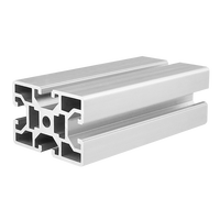 Profilé en alliage d'aluminium industriel OB4060 de norme européenne, taille personnalisée, pour équipement de ligne d'assemblage robuste, découpe 6000