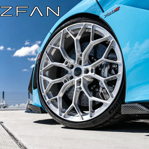 Cerchi in Lega Forgiata ZFAN 16-26 Pollici 4x98 5x114.3 5x120 5x127 6x139.7, Cerchioni Multirazza per Bentley Lamborghini McLaren 720S - Product Image 2