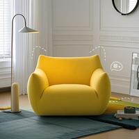 Canapé modulaire inclinable pivotant en velours sherpa blanc rétro français