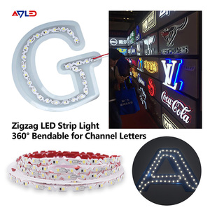 DC12V SMD2835 S Type S Shaped Foldable LED Strips Bendable 72leds/m 7.2w/m led strip <b>rope</b> - Product Image 5